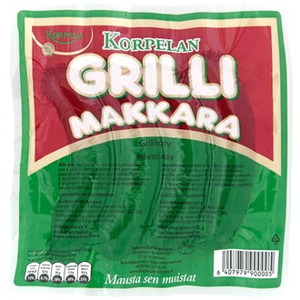 Korpela grillimakkara 400G