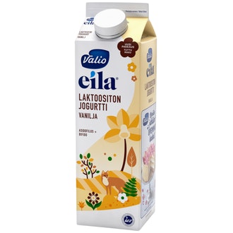 Valioj Eila jogurtti 1kg vanilja laktoositon