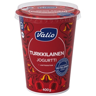 Valio turkkilainen jogurtti 400g laktoositon