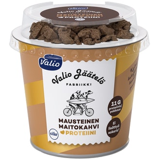 Valio proteiinijäätelö 140g mausteinen maitokahvi laktoositon