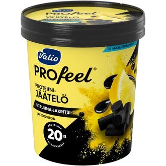 Valio PROfeel® jäätelö 480 ml sitruuna-lakritsi laktoositon