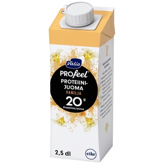 Valio PROfeel protjuoma 2,5dl vanilja laktoositon