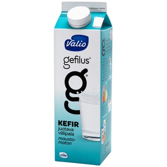 Valio Gefilus® Kefir juotava välipala 1 kg maustamaton laktoositon