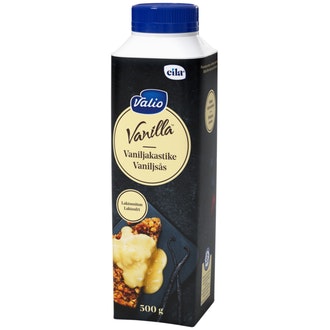 Valio Vanilla™ vaniljakastike 500 g laktoositon