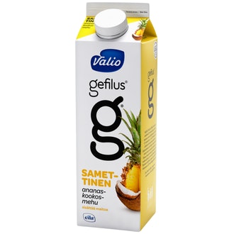 Valio Gefilus® samettinen juoma 1 l ananas-kookos laktoositon