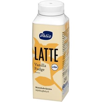 Valio Latte vanilla fudge maitokahvijuoma 2,5 dl laktoositon