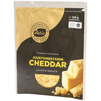 Valio Juustomestarin e150 g cheddar juustoraaste