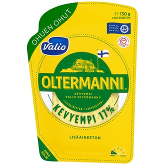 Valio Oltermanni® 17 % ohuen ohut e130 g viipale