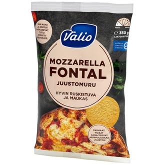 Valio mozzarella-fontal e350 g juustomuru