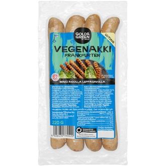 Gold&Green® Vegenakki 220 g Frankfurter