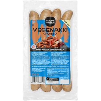 Gold&Green® Vegenakki 220 g Chorizo