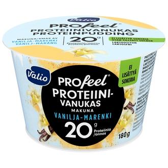 Valio PROfeel® proteiinivanukas 180 g vanilja-marenki laktoositon