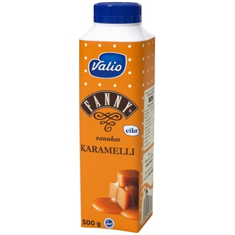 Valio Fanny karamellivanukas 500g laktoositon