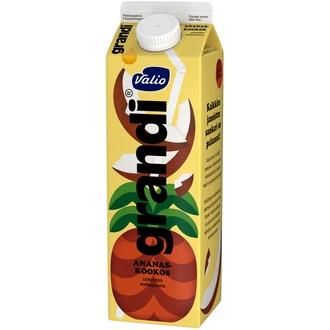 Valio Grandi® ananas-kookos 1 l mehujuoma sokeriton