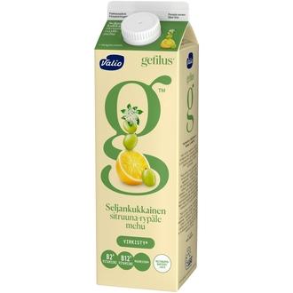 Valio Gefilus® sitruuna-rypälemehu 1 l seljankukkainen+magnesium