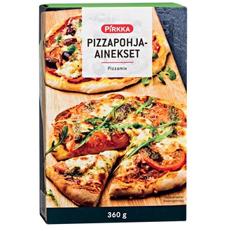 Pirkka pizzapohja-ainekset 360g