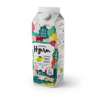 Juustoportti Hyvin jogurtti 1 kg mango laktoositon