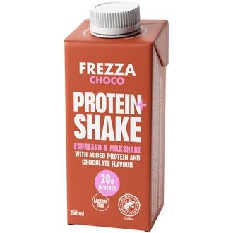 Frezza proteiinikahvipirtelö 250 ml Choco laktoositon RFA