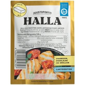 Juustoportti Halla 150 g paistettava juusto laktoositon