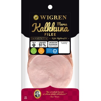 Wigren savustettu kalkkunafileleike 150g