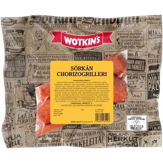 Wotkin\'s Sörkän chorizogrilleri 350g ruokamakkara