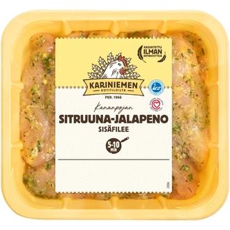 Kariniemen Kananpojan sisäfilee sitruuna-jalapeno 400 g