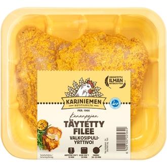 Kariniemen Kananpojan täytetty filee valkosipuli-yrttivoi 390 g