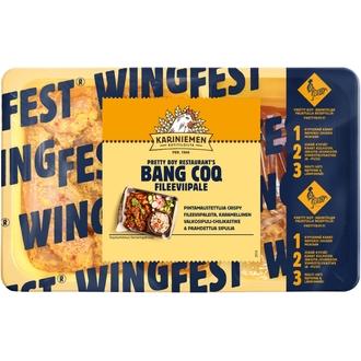Kariniemen Kananpojan Wingfest® Fileeviipale Bang Coq 415 g