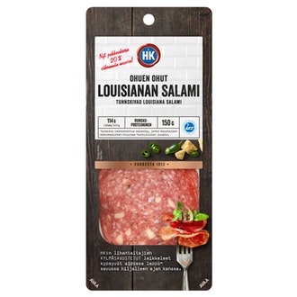 HK Ohuen ohut Louisianan salami 150 g