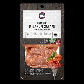 HK Ohuen ohut Milanon salami 150 g