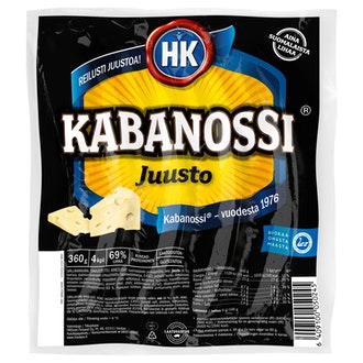 HK Kabanossi® Juusto 360 g