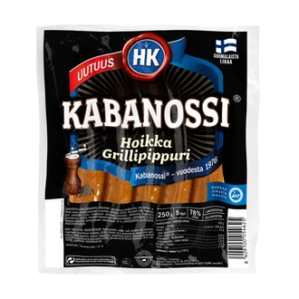 HK Kabanossi Hoikka grillipippuri 250g