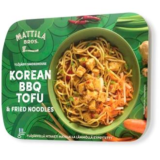 Veljekset Mattila Smokehouse Korean BBQ Tofu & Fried Noodles 280g