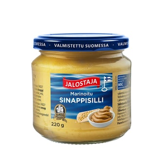 Jalostaja marinoitu sinappisilli 220g MSC