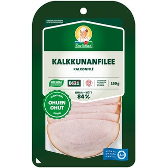 Snellman Ohuen ohut kalkkunanfilee 150g