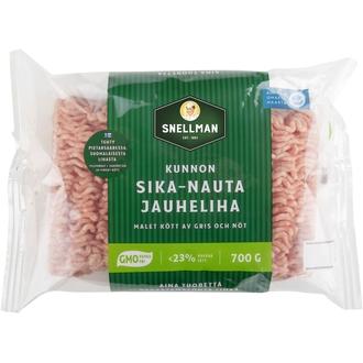 Snellman Kunnon sika-nauta jauheliha 23% 700g