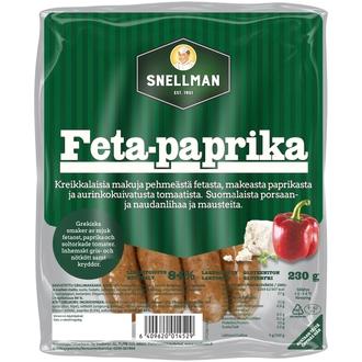 Snellman Feta-paprika grillimakkara 230g
