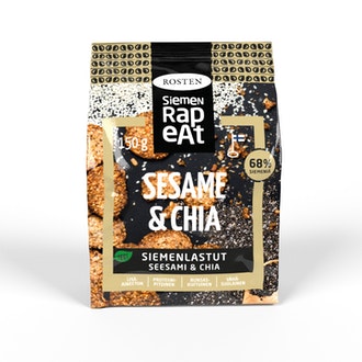 Rosten Siemen Rapeat siemenlastut 150g seesami-chia