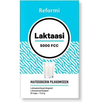 Reformi Laktaasi 5000 Fcc Laktaasientsyymikapseli 30Kaps 13,5G Ravintolisä