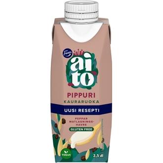Fazer Aito Kauraruoka Pippuri 2,5dl, gluteeniton pippurinmakuinen kauravalmiste ruoanlaittoon