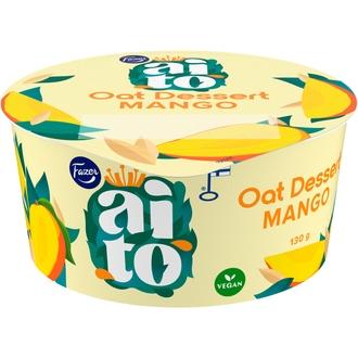 Fazer Aito Kauraherkku Mango 130 g, kaurapohjainen mangojälkiruoka