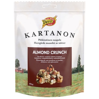 Taffel Kartanon Almond Crunch Pähkinäsekoitus 165G