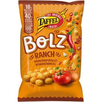 Taffel Bolz 90g Ranch snacks