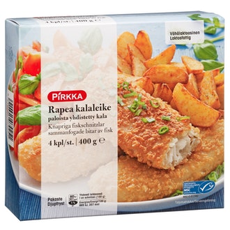 Pirkka rapea kalaleike 400g MSC pakaste