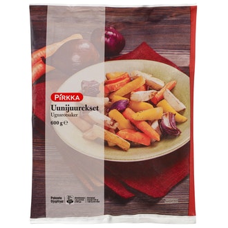 Pirkka uunijuurekset 600g pakaste