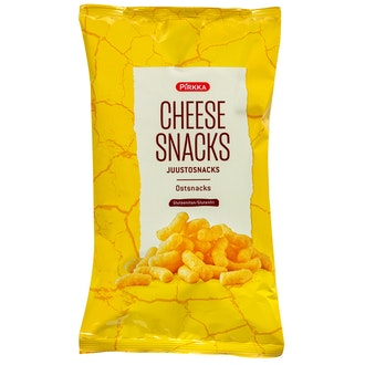 Pirkka juustosnacks 70g