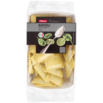 Pirkka Parhaat ravioli ricotta-pinaatti 250g