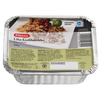 Pirkka liha-kaalilaatikko 350g