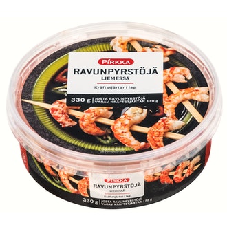 Pirkka ravunpyrstöjä liemessä 330g/170g