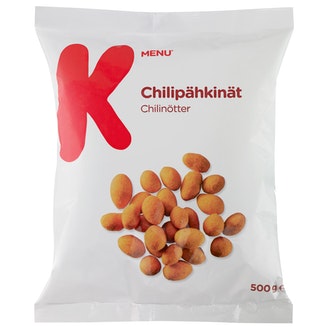 K-Menu chilipähkinät 500g